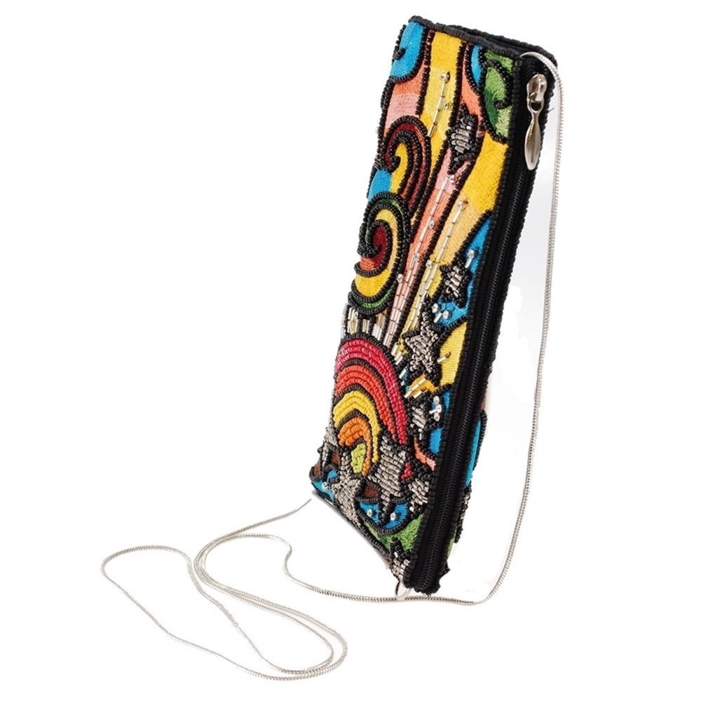 Mary Frances Rainbow Sunset Star Crossbody Bag